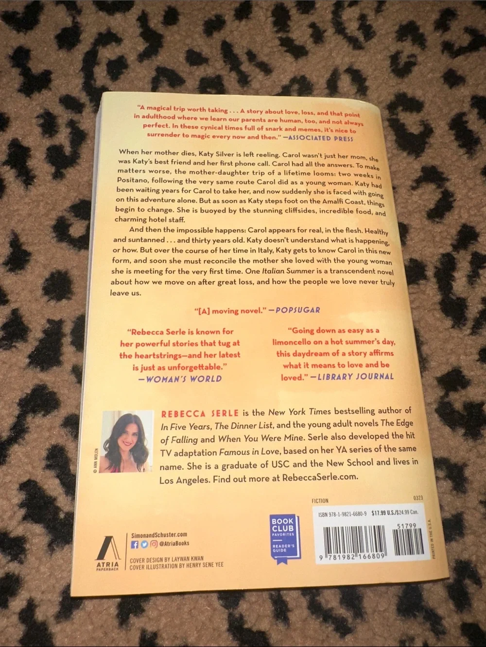 One Italian Summer by Rebecca Serle